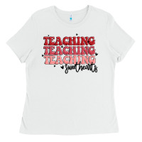 White teaching Ladies Tee - MaliasSmallBusiness