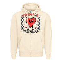 Sandshell mama's valentine Zipper Hoodie - MaliasSmallBusiness