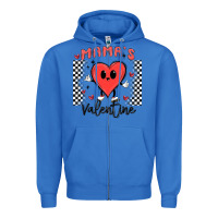 True Royal mama's valentine Zipper Hoodie - MaliasSmallBusiness