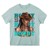 Arona howdy howdy black girl Heavy Core Tee - texasbilliewilder