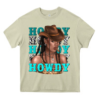 Mossy howdy howdy black girl Heavy Core Tee - texasbilliewilder