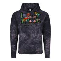 Cloud Black love my veteran Vintage Hoodie - CowhideDigitalArt