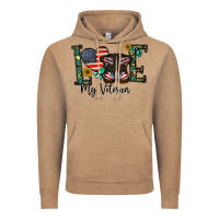 Vintage Coffee love my veteran Vintage Hoodie - CowhideDigitalArt