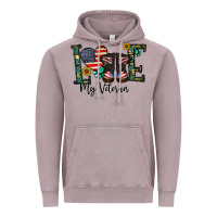 Vintage Zinc love my veteran Vintage Hoodie - CowhideDigitalArt
