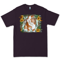 Plum Bunny With Flower Leopard Premium Tee - RanaPortraitStore