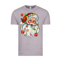 Vintage Zinc santa with little christmas Vintage Tee - AdoDesignShop