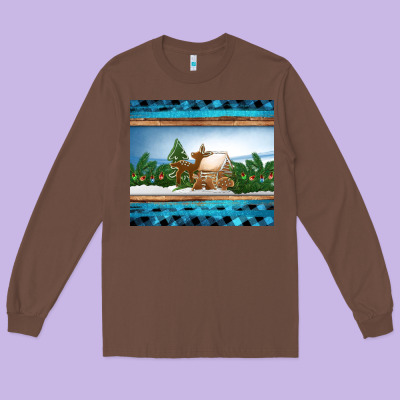 Christmas Cookie Jar Long Sleeve Tee Designed By Jasminsmagicworld