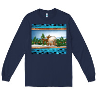 Navy christmas cookie jar Long Sleeve Tee - Jasminsmagicworld