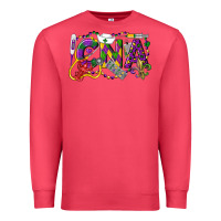 Cardinal CNA Certified Nursing Assistant Mardi Gras Premium Sweatshirt - LillyAllenDesigns
