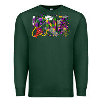 Sports Green CNA Certified Nursing Assistant Mardi Gras Premium Sweatshirt - LillyAllenDesigns
