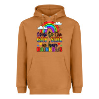 Meerkat come to the gay side we have rainbows Heavyweight Hoodie - LillyAllenDesigns