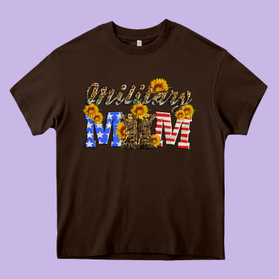 Military Mom With Soldier Boots Heavy Core Tee Designed By Artiststas