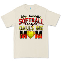 My Favorite Softball Player Calls Me Mom Premium Tee | Teevron