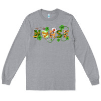 Heather Grey st patricks day nurse Long Sleeve Tee - BarkalooDesign