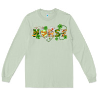 Matcha st patricks day nurse Long Sleeve Tee - BarkalooDesign