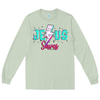 Matcha jesus saves Long Sleeve Tee - JahusDesignShop