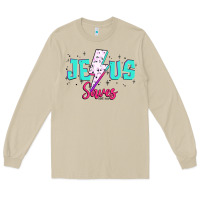 Mushroom jesus saves Long Sleeve Tee - JahusDesignShop