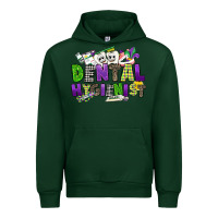 Forest Green dental hygienest mardi gras Urban Hoodie - CowGirlArtShop