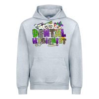 Heather Grey dental hygienest mardi gras Urban Hoodie - CowGirlArtShop