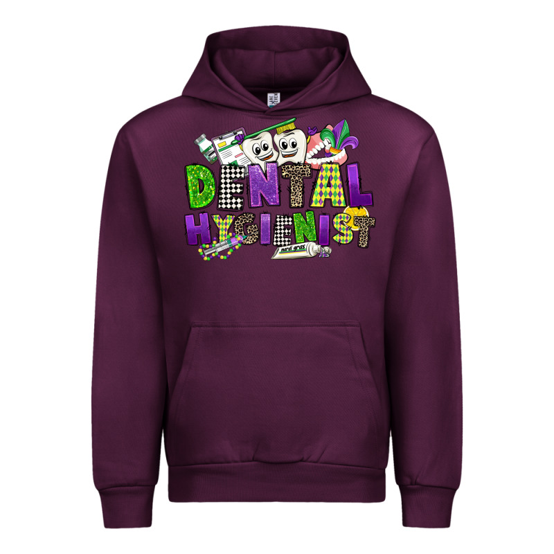Dental Hygienest Mardi Gras Urban Hoodie by CowGirlArtShop | Teevron