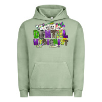 Pigment Oil Green dental hygienest mardi gras Urban Hoodie - CowGirlArtShop