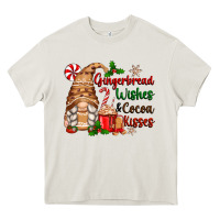 Cream gingerbread wishes and cocoa kisses Heavy Core Tee - Zillion Design Studio