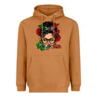 Meerkat mexicana woman messy bun Heavyweight Hoodie - LillyAllenDesigns