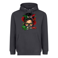 Smoke mexicana woman messy bun Heavyweight Hoodie - LillyAllenDesigns