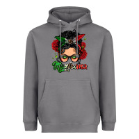 Storm mexicana woman messy bun Heavyweight Hoodie - LillyAllenDesigns