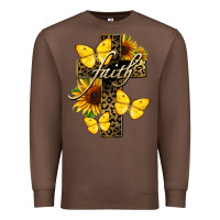 Chestnut Western Faith Premium Sweatshirt - LillyAllenDesigns