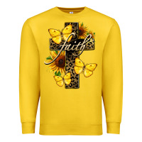 Lemon Western Faith Premium Sweatshirt - LillyAllenDesigns