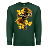 Sports Green Western Faith Premium Sweatshirt - LillyAllenDesigns