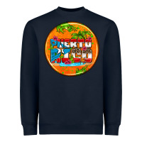 Navy puerto rico coasters Heavyweight Sweatshirt - AdoDesignShop