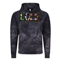Cloud Black love our troops Vintage Hoodie - CowhideDigitalArt