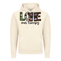 Vintage Artic love our troops Vintage Hoodie - CowhideDigitalArt
