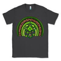 Smoke Western Shamrock Cross Rainbow Classic Tee - Artiststas