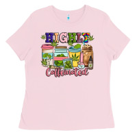 Bubblegum Pink highly caffeinated Ladies Tee - JahusDesignShop