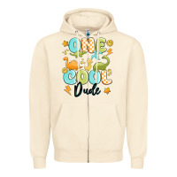 Sandshell one cool dude Zipper Hoodie - MaliasSmallBusiness