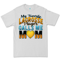 Dove Grey my favorite lacrosse player calls me mom Premium Tee - Zillion Design Studio