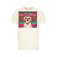 Vintage Arctic shih tzu floral tumbler Vintage Tee - JahusDesignShop
