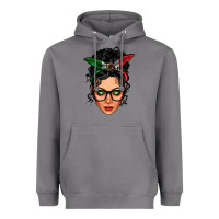 Storm mexican latina girl messy bun Heavyweight Hoodie - LillyAllenDesigns