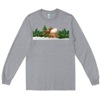 Heather Grey Christmas cookie jar Long Sleeve Tee - Jasminsmagicworld