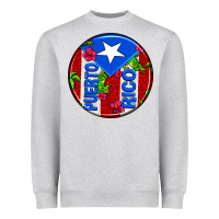 Heather Grey puerto rico coasters Heavyweight Sweatshirt - AdoDesignShop