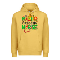 Antique Gold nacho average nurse Premium Hoodie - JahusDesignShop