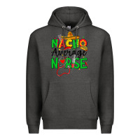 Charcoal Heather nacho average nurse Premium Hoodie - JahusDesignShop
