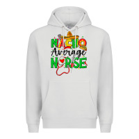 Dove Grey nacho average nurse Premium Hoodie - JahusDesignShop