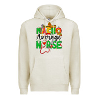 Oatmeal Heather nacho average nurse Premium Hoodie - JahusDesignShop