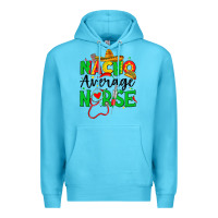 Ocean Blue nacho average nurse Premium Hoodie - JahusDesignShop