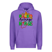 Purple nacho average nurse Premium Hoodie - JahusDesignShop