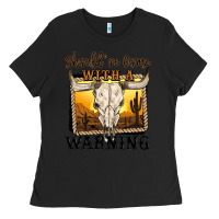 Black should've come with a warning Ladies Tee - MaliasSmallBusiness